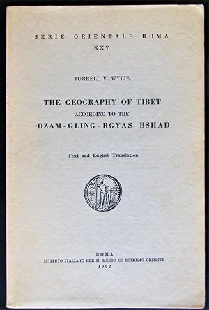 The Geography of Tibet according to the ''Dzam-gling-rgyas-bshad '