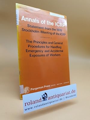 Bild des Verkufers fr Icrp Publication 28: The Principles and General Procedures for Handling Emergency and Accidental Exposure of Workers (International Commission on Radiological Protection) zum Verkauf von Roland Antiquariat UG haftungsbeschrnkt