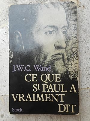 Seller image for Ce que Saint Paul a vraiment dit for sale by Frederic Delbos