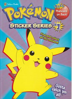 Pokemon Sticker/Poster #1 (Sticker Time) (No 1)