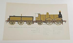 Image du vendeur pour London, Brighton & South Coast 214 'Gladstone' (1958 Colour Plate) mis en vente par Maynard & Bradley