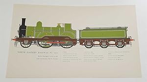 North Eastern Railway 1463, 1885 (1958 Colour Plate)