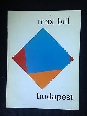 Catalogus Max Bill, Palace of Exhibitions Budapest