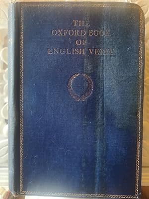 The Oxford Book of English Verse 1250 - 1900