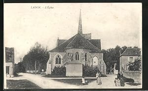 Carte postale Ladon, L`Eglise