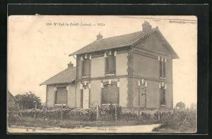 Carte postale St-Lye-la-Foret, Une Villa
