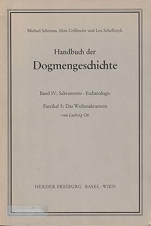 Seller image for Das Weihesakrament for sale by Antiquariat Immanuel, Einzelhandel