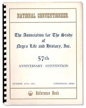 Imagen del vendedor de [Collection: The Association for the Study of Negro Life and History, Inc., 57th Anniversary.1972] a la venta por Ian Brabner, Rare Americana (ABAA)