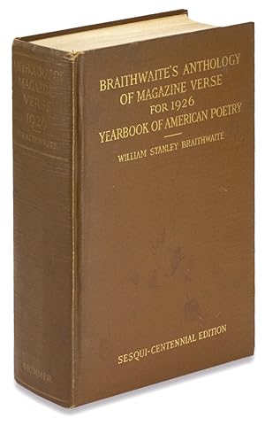 Anthology of Magazine Verse for 1926 and Yearbook of American Poetry (Sesqui-Centennial Edition)