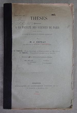 Etude géologique et petrographique de l'Ile de'Eubée. Thèse Faculté des Sciences de Paris.