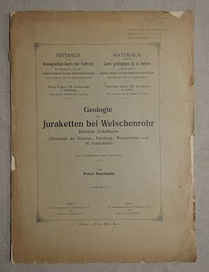 Geologie der Juraketten bei Welschenrohr, Kanton Solothurn (Abschnitte der Raimeux-, Farisberg-, ...