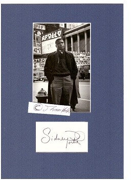 SIDNEY POITIER (1927-2022) amerikanischer Schauspieler, KBE Bahamian-American actor, film directo...