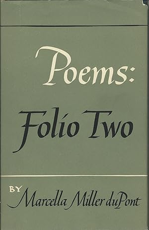 Seller image for Poems: Folio Two for sale by MyLibraryMarket