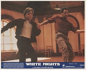 Bild des Verkufers fr White Nights (Two original color photographs from the 1985 film) zum Verkauf von Royal Books, Inc., ABAA