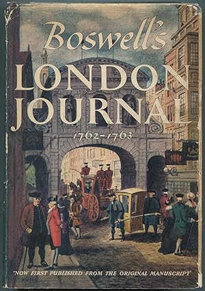 Bild des Verkufers fr Boswell's London Journal 1762-1763 (The Yale Editions of The Private Papers of James Boswell) zum Verkauf von Between the Covers-Rare Books, Inc. ABAA