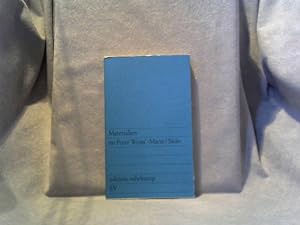 Materialien zu Peter Weiss' Marat, Sade [Zusammengestellt von Karlheinz Braun] / edition suhrkamp...