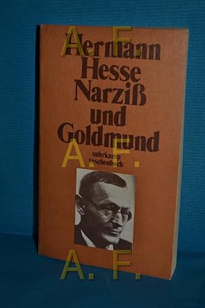 Bild des Verkufers fr Narziss und Goldmund : Erzhlung Suhrkamp Taschenbuch , 274 zum Verkauf von Antiquarische Fundgrube e.U.