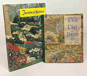 L'Art du jardin zen + Jardin et Maison ( De Elffers) -- 2 livres