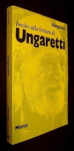 Bild des Verkufers fr Invito alla lettura di Ungaretti zum Verkauf von Abraxas-libris