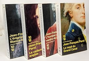 4 livres de Parot: L'Enigme des Blancs-Manteaux : Enquête dans le Paris du XVIIIe siècle + Le cad...