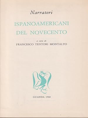 Bild des Verkufers fr Narratori Ispanoamericani del Novecento zum Verkauf von Librodifaccia
