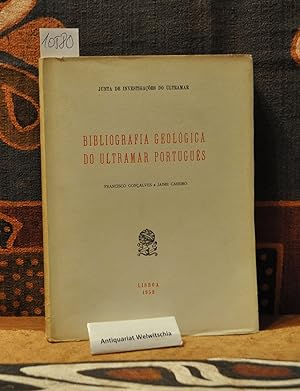 Bild des Verkufers fr Bibliografia geologica do ultramar portugues. zum Verkauf von Antiquariat Welwitschia Dr. Andreas Eckl
