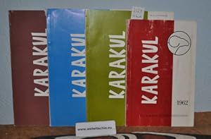 Immagine del venditore per Karakul. Yaarboek / Yearbook / Jahrbuch. 4 Bnde. 1962 / 1970 / 1971-72 / 1974. venduto da Antiquariat Welwitschia Dr. Andreas Eckl