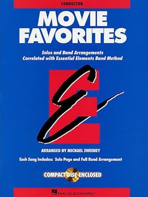 Image du vendeur pour Essential Elements Movie Favorites: Conductor Book with CD (Paperback) mis en vente par Grand Eagle Retail