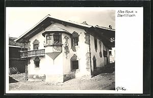 Ansichtskarte Obertilliach, Altes Haus