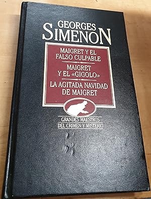 Imagen del vendedor de Maigret y el falso culpable. Maigret y el "gigolo". La agitada Navidad de Maigret a la venta por Outlet Ex Libris