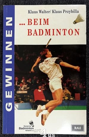 Bild des Verkufers fr Gewinnen beim Badminton. zum Verkauf von art4us - Antiquariat