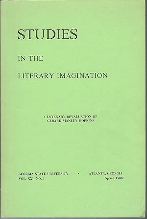 Seller image for Studies in the Literary Imagination: Vol. XXI, No. 1, Spring 1988: Centenary Revaluation of Gerard Manly Hopkins for sale by MyLibraryMarket