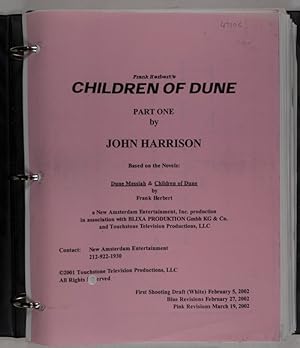 Shooting Script for "Frank Herbert's Children of Dune"
