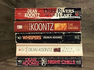 Immagine del venditore per 5 Dean Koontz Novels (Dark Rivers of the Heart, The Taking, Whisp venduto da Archives Books inc.