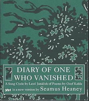 Image du vendeur pour Diary of One Who Vanished: A Song Cycle by Leos Janacek of Poems by Ozef Kalda mis en vente par MyLibraryMarket