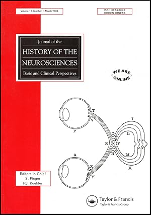 Journal of the History of the Neurosciences (Vol 13, No. 1, March 2004): Art and Brain Issue