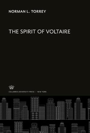 Bild des Verkufers fr The Spirit of Voltaire zum Verkauf von AHA-BUCH GmbH