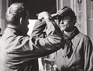 Bild des Verkufers fr The Leopard [Il Gattopardo] (Original photograph of Alain Delon and Luchino Visconti on the set of the 1963 Italian film) zum Verkauf von Royal Books, Inc., ABAA