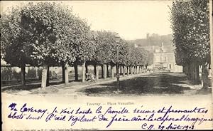 Ansichtskarte / Postkarte Taverny Val d'Oise, Place Vaucelles