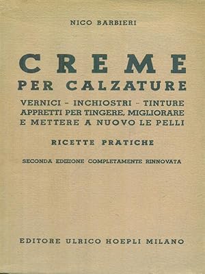 Imagen del vendedor de Creme per calzature a la venta por Miliardi di Parole