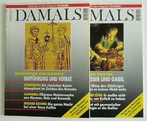 2 Hefte: Damals. Vereinigt mit dem Magazin Geschichte. Heft 10/95 Mit Messer und Gabel / 11/95 En...