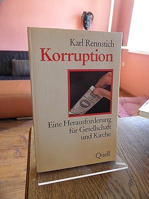 Seller image for Korruption. Eine Herausforderung fr Gesellschaft und Kirche. for sale by Antiquariat Floeder