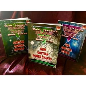 THE DEMONIC TRINITY BOOK 2 THE GOETIAN ZODIAC BY CARL NAGEL - Occult Books Occultism Magick Witch...