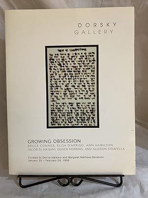 Seller image for GROWING OBSESSION for sale by The Yard Sale Store