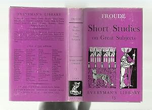 Short Studies on Great Subjects