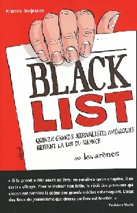 Bild des Verkufers fr Black list - Kristina Borjesson zum Verkauf von Book Hmisphres