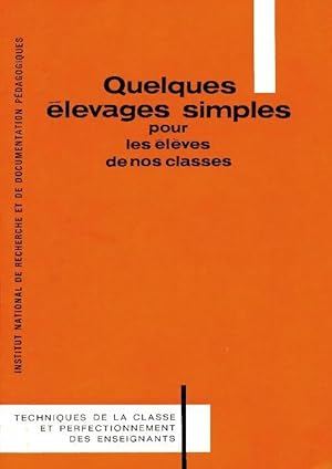 Quelques  levages simples pour les  l ves de nos classes - Robert Malpuech