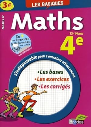 Imagen del vendedor de Maths 4e - Jean-Luc Romet a la venta por Book Hmisphres