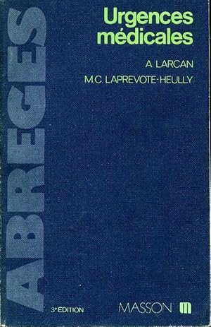 Immagine del venditore per Urgences m?dicales - Alain Larcan venduto da Book Hmisphres