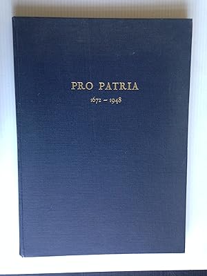 Pro Patria, Van Studentenvendel tot Studentencommando 1672-1948